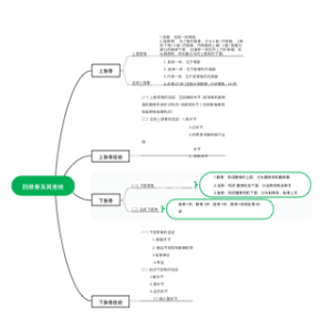 四肢骨思维导图