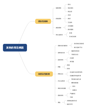 发热的常见病因