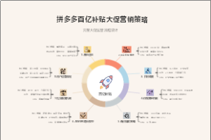 拼多多百亿补贴大促营销策略图