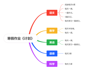寒假作业《计划》