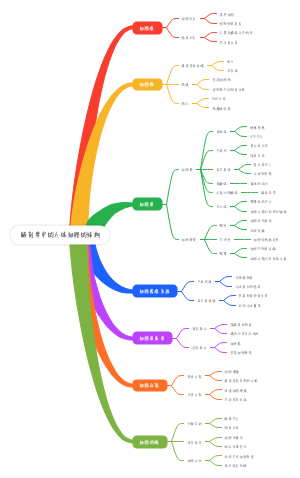 解剖学中的人体细胞的结构