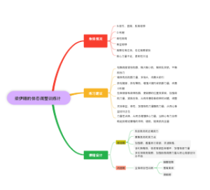 体态调整训练计划