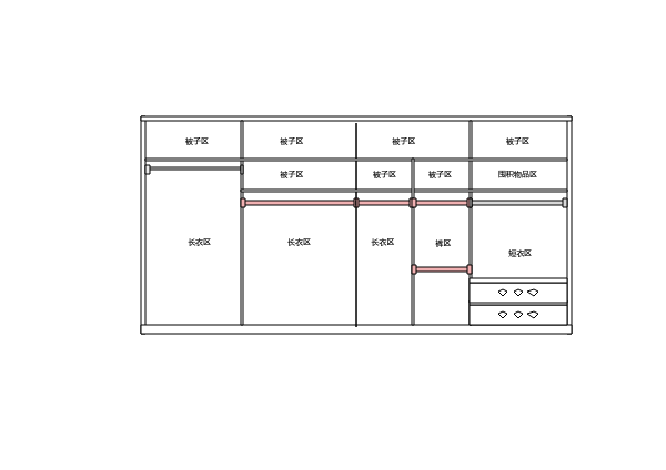 衣柜设计布置图