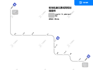 蚌埠轨道交通线路设计图——城市地铁工程CAD制图参考