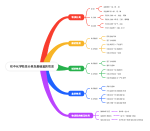 初中化学物质分类及酸碱盐的性质