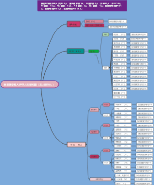 康复医学科人护理人员架构图（总人数38人）