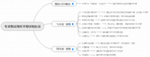 考研复试导师不想听到的话