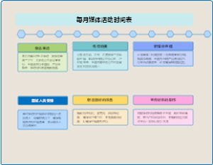月度媒体采访与拍摄日程