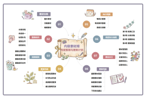 内容素材库月度整理与更新计划
