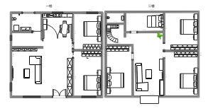 农村房屋布置图
