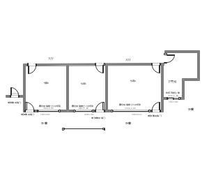 室内空间布局平面图