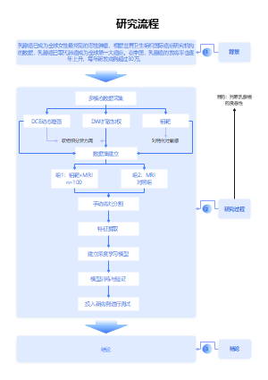 乳腺癌研究流程图