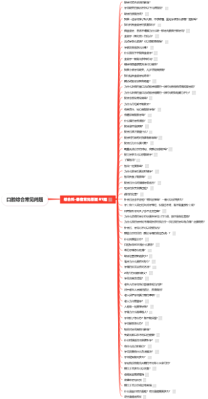 口腔综合常见问题
