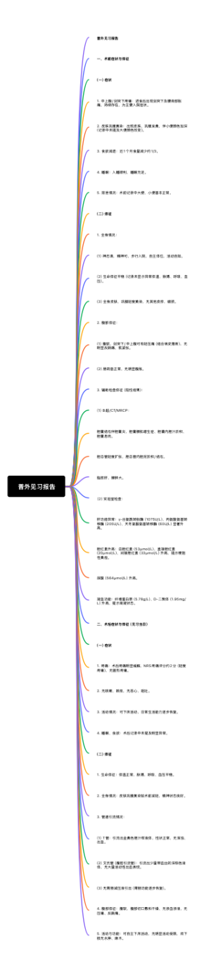 普外科见习报告