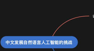 中文发展自然语言人工智能的挑战