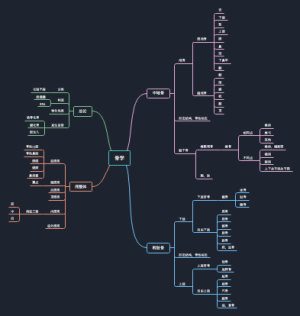 人卫第九版系解骨学思维导图