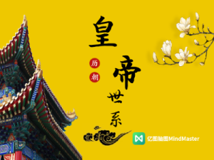 皇帝世系家谱图