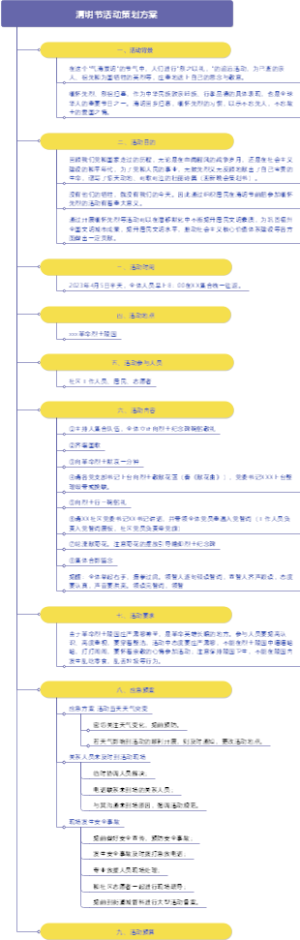 清明节活动方案