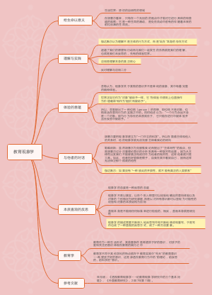 教育现象学笔记