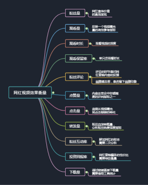 视频效果衡量维度